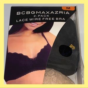 2-Pack Lace Wire-Free Bra